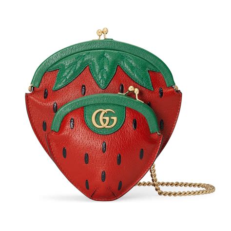 gucci strawberry mini bag